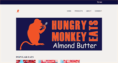 Desktop Screenshot of hungrymonkeyeats.com